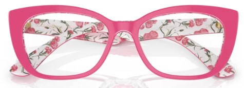  Dolce & Gabbana DX3357 Eyeglasses Youth Girl's Full Rim Oval Shape 