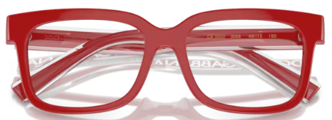  Dolce & Gabbana DX5002 Eyeglasses Youth Kids Boy's Full Rim Rectangle Shape 