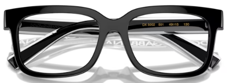  Dolce & Gabbana DX5002 Eyeglasses Youth Kids Boy's Full Rim Rectangle Shape 