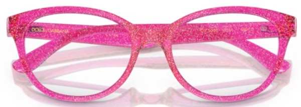  Dolce & Gabbana DX-5096 Eyeglasses Youth Kids Girl's Full Rim Butterfly Shape 