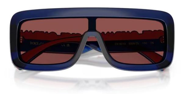  Dolce & Gabbana DX6013 Sunglasses Youth Kids Boy's Rectangle Shape Shield Style 