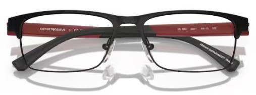  Emporio Armani EK1001 Eyeglasses Youth Kids Boy's Full Rim Rectangle Shape 