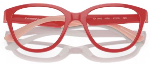  Emporio Armani EK3002 Eyeglasses Youth Kids Girl's Full Rim Cat Eye 