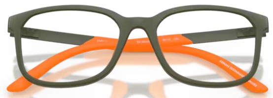  Emporio Armani EK3008U Eyeglasses Youth Kids Boy's Full Rim Pillow Shape 