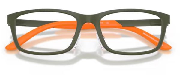  Emporio Armani EK3009 Eyeglasses Youth Kids Boy's Full Rim Rectangle Shape 