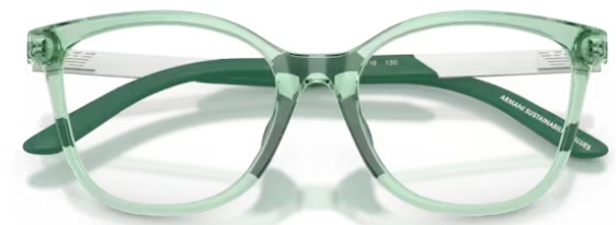  Emporio Armani EK3011U Eyeglasses Youth Kids Girl's Full Rim Butterfly Shape 