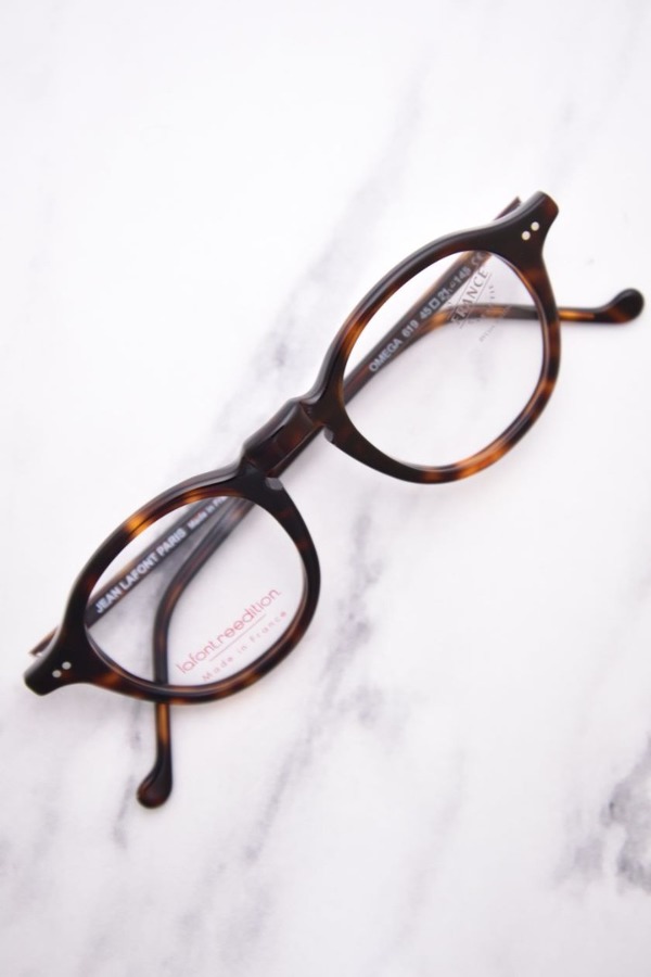  Lafont Omega Eyeglasses Youth Kids Full Rim Round Shape 