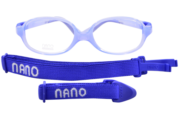 Nano Vista Baby-Clipping-3.0 NAO314 Eyeglasses Youth Kids Full Rim Oval Shape 