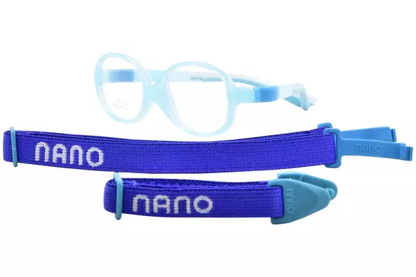  Nano Vista Baby-Clipping-3.0 NAO314 Eyeglasses Youth Kids Full Rim Oval Shape 