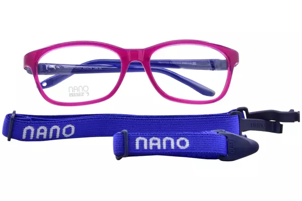  Nano Vista Bind-3.0 NAO324 Eyeglasses Youth Kids Full Rim Square Shape 
