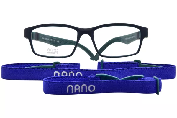  Nano Vista Bolt NAO328 Eyeglasses Youth Kids Full Rim Square Shape 