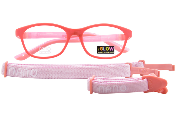  Nano Vista Camper-Glow-3.0 NAO304 Eyeglasses Youth Kids Full Rim Rectangle Shape 