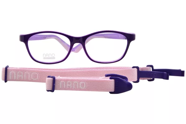  Nano Vista Camper-Glow-3.0 NAO304 Eyeglasses Youth Kids Full Rim Rectangle Shape 