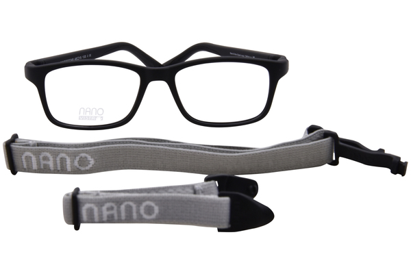  Nano Vista Crew-3.0 NAO302 Eyeglasses Youth Kids Full Rim Rectangle Shape 