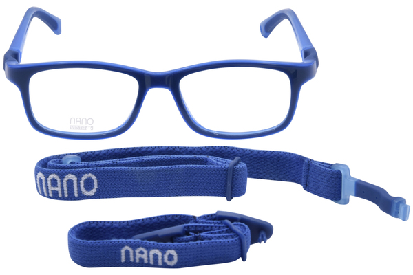  Nano Vista Crew-3.0 NAO302 Eyeglasses Youth Kids Full Rim Rectangle Shape 