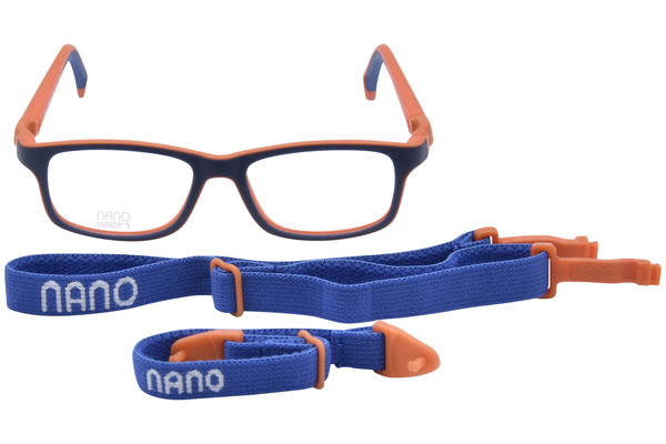 Nano Vista Crew-3.0 NAO302 Eyeglasses Youth Kids Full Rim Rectangle Shape 