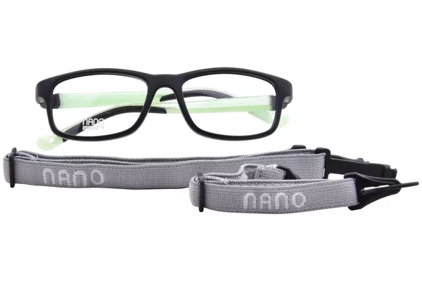  Nano Vista Crew-Glow-3.0 NAO302 Eyeglasses Youth Kids Full Rim Rectangle Shape 