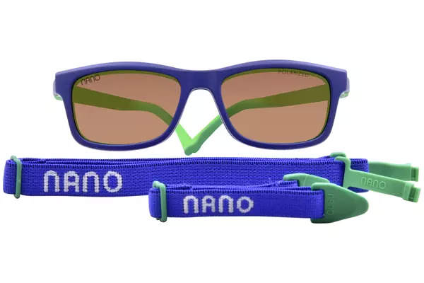  Nano Vista Crew-SC-3.0 NAO302 Eyeglasses Youth Kids Full Rim w/Clip-On 