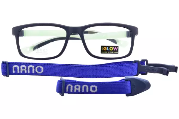  Nano Vista Fangame-Glow-3.0 NAO303 Eyeglasses Youth Kids Full Rim 