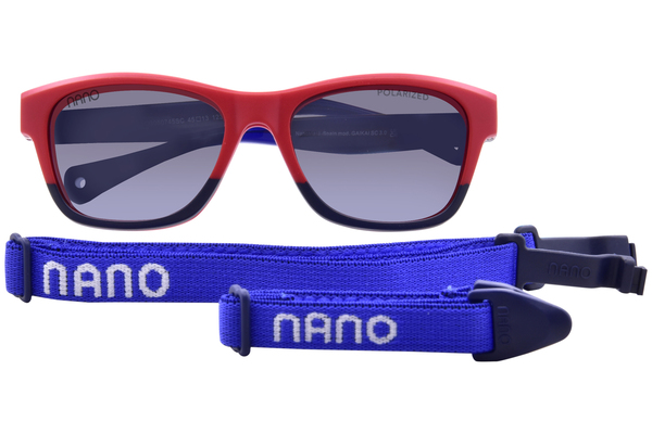 Nano Vista Gaikai-SC-3.0 NAO305 Eyeglasses Youth Kids Full Rim w/Clip-On 