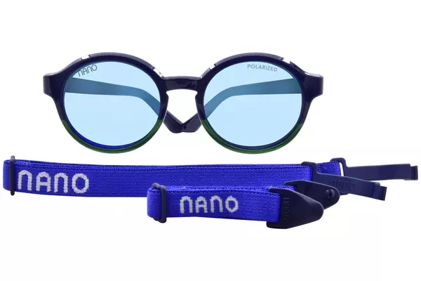  Nano Vista Gamer-SC-3.0 NAO326 Eyeglasses Youth Kids Full Rim w/Clip-On 