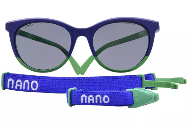  Nano Vista Glitch-SC-3.0 NAO315 Eyeglasses Youth Kids Full Rim w/Clip-On 