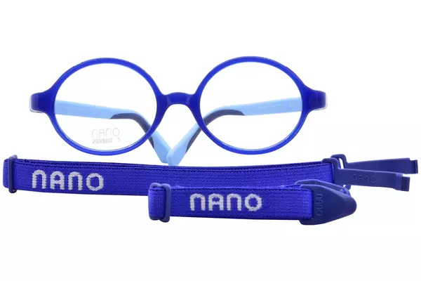  Nano Vista Loading-3.0 NAO327 Eyeglasses Youth Kids Full Rim Round Shape 