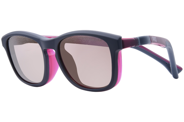  Nano Vista Power-UP-SC-3 NAO308 Eyeglasses Youth Kids Full Rim w/Clip-On 