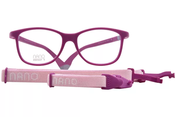  Nano Vista Quest-3.0 NAO316 Eyeglasses Youth Kids Full Rim Square Shape 