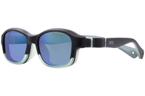  Nano Vista Twitch-SC-3.0 NAO323 Eyeglasses Youth Kids Full Rim w/Clip-On 