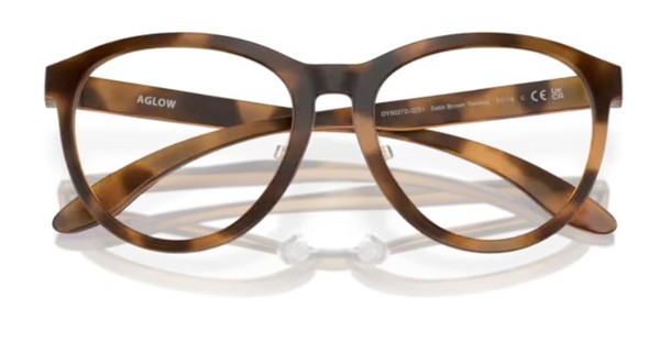  Oakley Aglow OY8027D Eyeglasses Youth Kids Girl's Full Rim Oval Shape 