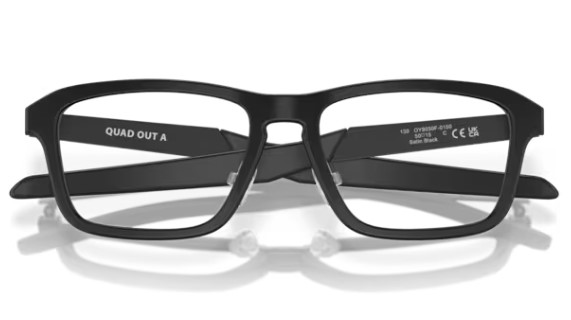  Oakley Quad-Out-A OY8030 Eyeglasses Youth Kids Boy's Full Rim Rectangle Shape 