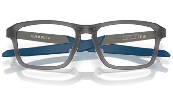  Oakley Quad-Out-A OY8030 Eyeglasses Youth Kids Boy's Full Rim Rectangle Shape 