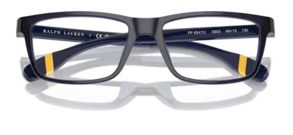  Polo Ralph Lauren PP8547U Eyeglasses Youth Kids Boy's Full Rim Rectangle Shape 