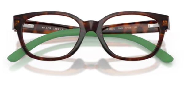  Polo Ralph Lauren PP8551U Eyeglasses Youth Kids Full Rim Pillow Shape 