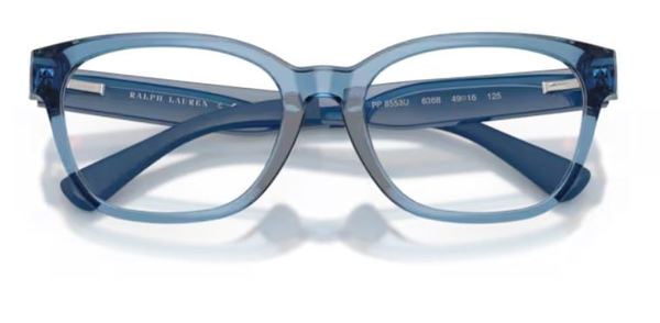  Polo Ralph Lauren PP8553U Eyeglasses Youth Kids Girl's Full Rim Pillow Shape 