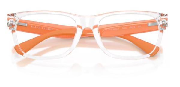  Polo Ralph Lauren PP8555U Eyeglasses Youth Kids Boy's Full Rim Rectangle Shape 