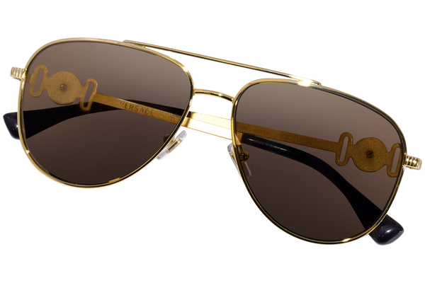  Versace VK2002 Sunglasses Youth Kids Girl's Pilot 