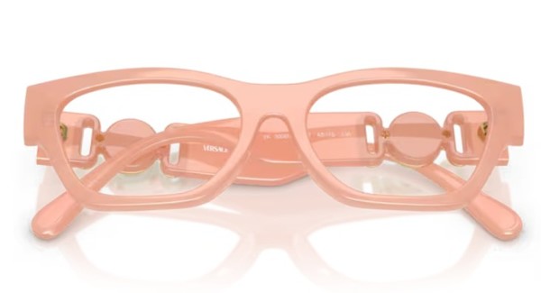  Versace VK3008U Eyeglasses Youth Kids Girl's Full Rim Round Shape 