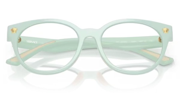  Versace VK3009U Eyeglasses Youth Kids Girl's Full Rim Round Shape 