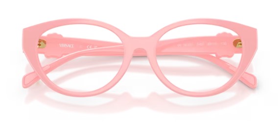  Versace VK3010U Eyeglasses Youth Kids Girl's Full Rim Cat Eye 