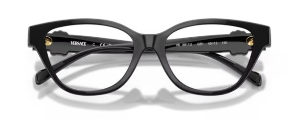  Versace VK3011U Eyeglasses Youth Kids Girl's Full Rim Cat Eye 