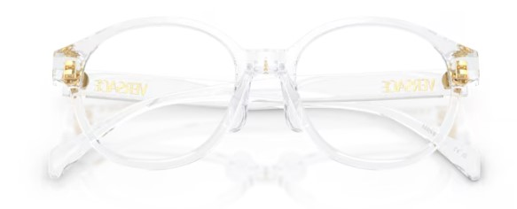  Versace VK3012 Eyeglasses Youth Kids Boy's Full Rim Round Shape 