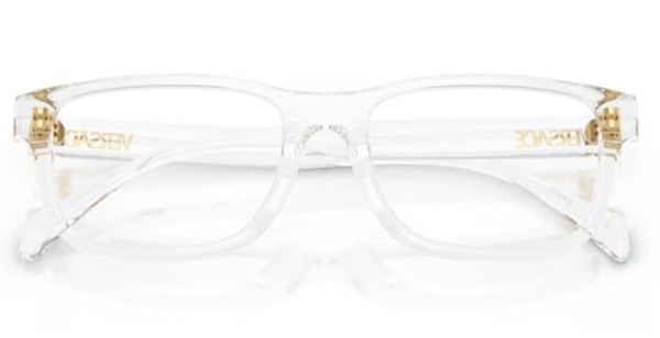  Versace VK3013U Eyeglasses Youth Kids Boy's Full Rim Rectangle Shape 
