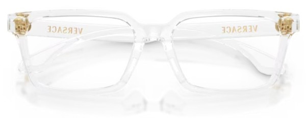  Versace VK3015U Eyeglasses Youth Kids Boy's Full Rim Rectangle Shape 