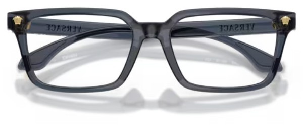  Versace VK3015U Eyeglasses Youth Kids Boy's Full Rim Rectangle Shape 