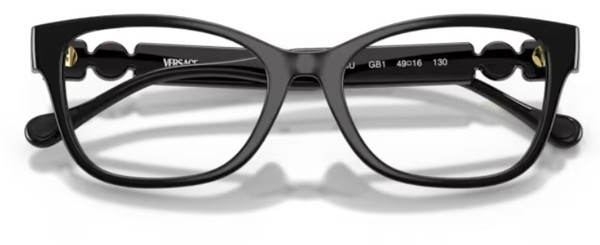  Versace VK3016U Eyeglasses Youth Kids Girl's Full Rim Cat Eye 