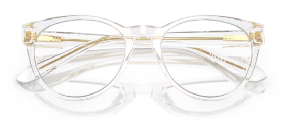  Versace VK3321U Eyeglasses Kids Full Rim Round Shape 
