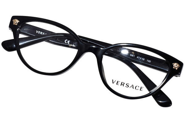  Versace VK3322U Eyeglasses Kids Girl's Full Rim Cat Eye 