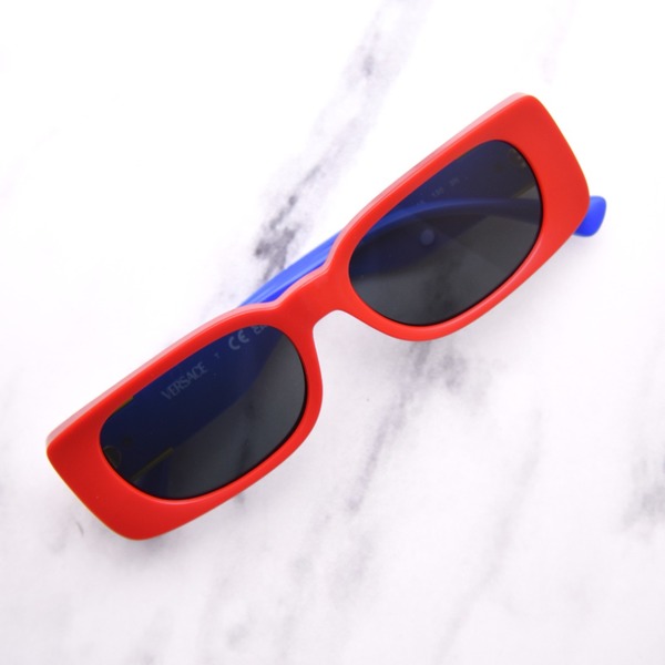 Versace VK4003U 506587 Sunglasses Youth Kids Red/Dark Grey  display picture 3